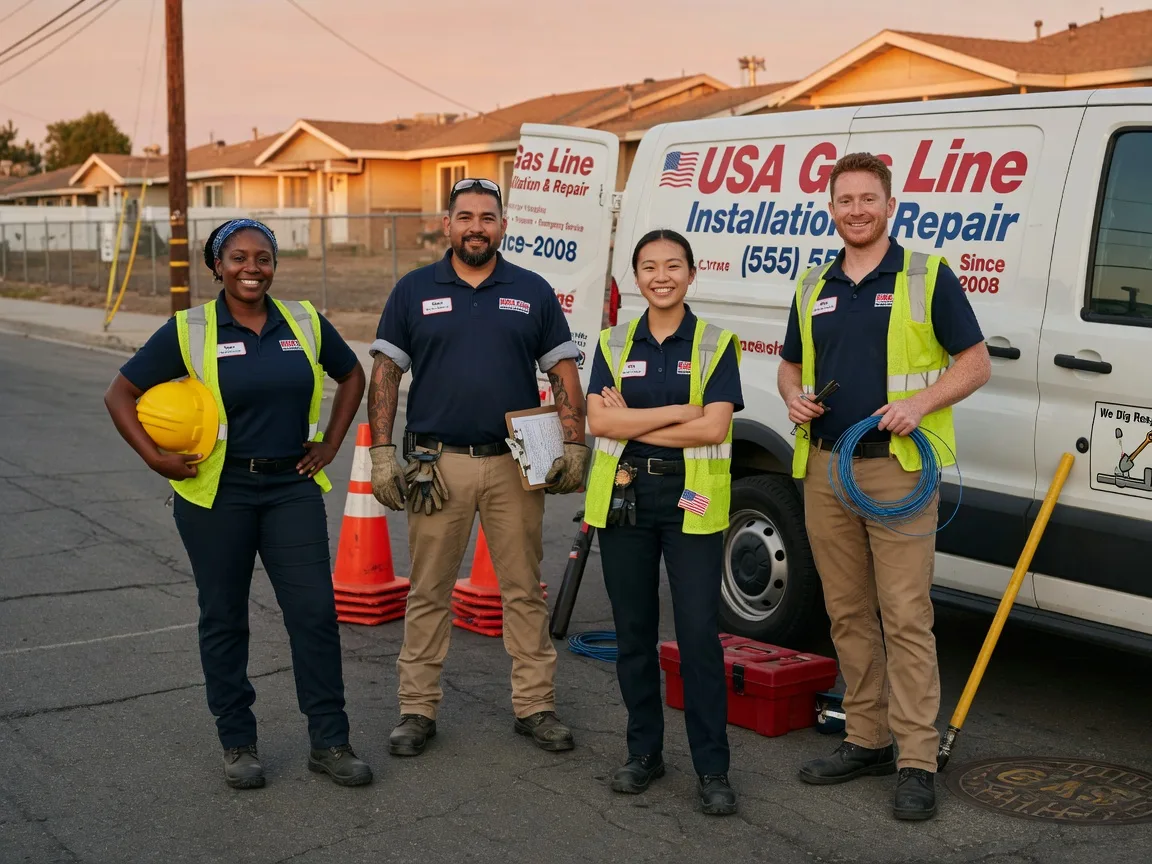 Gas Line Installation company in Sycamore, PA